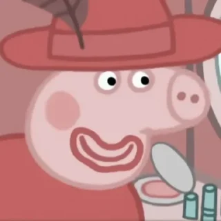 Sticker from 𖥻 peppa pig : 🐷 : @lumicore_present