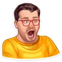 😱 emoji Футбольные эмоции :: @stickroom Telegram sticker 14 of 24