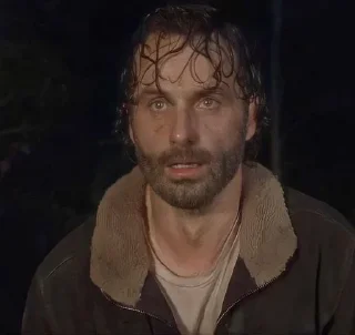Sticker from the walking Dead