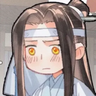 ☁ emoji Лань Чжань мой муж Telegram sticker 9 of 28
