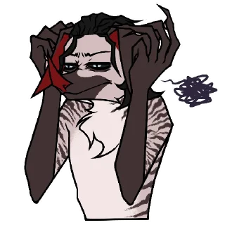 😠 emoji Sour Grape Telegram sticker 24 of 30