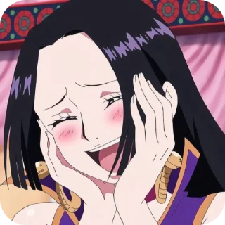 ❤️ emoji Boa Hancock Telegram sticker 6 of 74