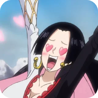❤️ emoji Boa Hancock Telegram sticker 7 of 74