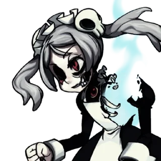 💀 emoji - @strike1v ꕨ @vividstick ⊹ Telegram sticker 11 of 101