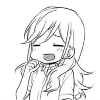 Sticker from hori