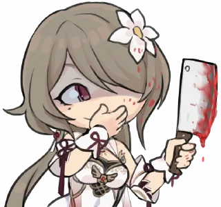 🔪 emoji Honkai Impact 3rd Telegram sticker 15 of 49