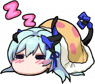 😴 emoji Honkai Impact 3rd Telegram sticker 18 of 49