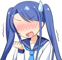 😡 emoji CHIKA☆CHIKA IDOL :: @line_stickers Telegram sticker 16 of 40