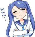 😑 emoji CHIKA☆CHIKA IDOL :: @line_stickers Telegram sticker 12 of 40
