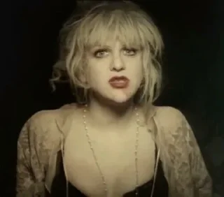 Sticker from Courtney love