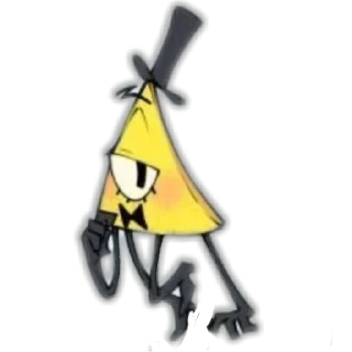 😏 emoji Билл Сайфер Telegram sticker 20 of 67
