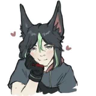 🥰 emoji tighnari Telegram sticker 12 of 12