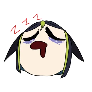 😴 emoji Tighnari emoji Telegram sticker 9 of 16
