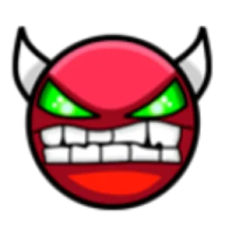 👿 emoji Geometry Dash  @ShellBeat Telegram sticker 8 of 38