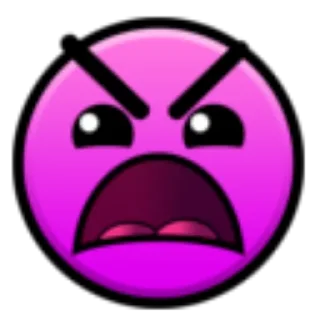 🤬 emoji Geometry Dash  @ShellBeat Telegram sticker 7 of 38
