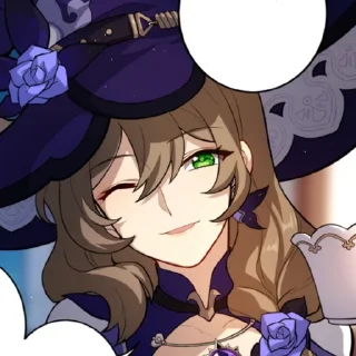 😉 emoji lisa Telegram sticker 9 of 35