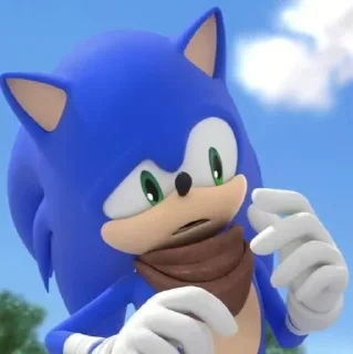 😅 emoji Sonic Boom Telegram sticker 21 of 21