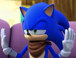 🙅 emoji Sonic Boom Telegram sticker 10 of 21