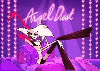 💕 emoji angel dust @stickerskva Telegram sticker 20 of 78
