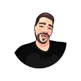 🥴 emoji Некие позитивные вибрации Telegram sticker 7 of 22