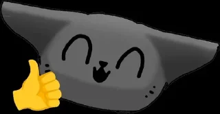 👍 emoji Джони Стикерпак Telegram sticker 5 of 9