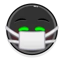 😷 emoji Broken Toxic Emoji Telegram sticker 10 of 35