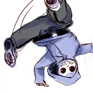 😊 emoji Dance sans | @ish_crim Telegram sticker 17 of 33