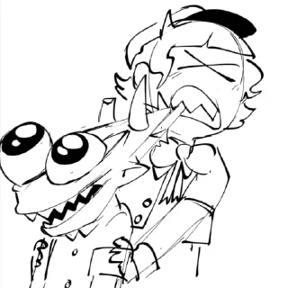 😖 emoji imp Thomas Telegram sticker 11 of 40