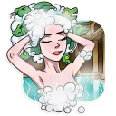 🛁 emoji Medusa Telegram sticker 20 of 35