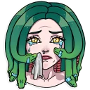 😭 emoji Medusa Telegram sticker 10 of 35