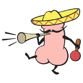 Sticker from Eddie - The Funky dick