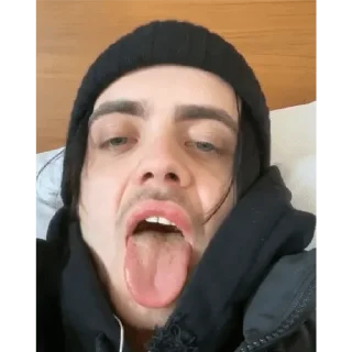 👅 emoji Паршивая моли Telegram sticker 15 of 23