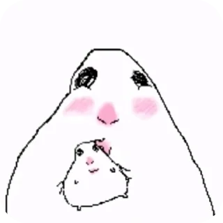 👄 emoji Хомяки Telegram sticker 9 of 14