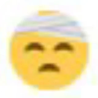 🤕 emoji Смайлики Telegram sticker 10 of 46