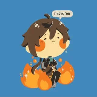 Sticker from Типа смешной геншин by @gihsrs