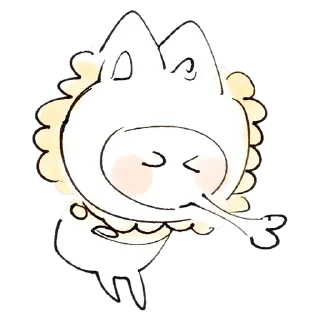 🐱 emoji 𝆹𝅥 𝆭  ʏᴇᴍsᴀᴏ :: @yanani_n Telegram sticker 19 of 97