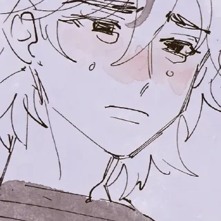 😭 emoji 𝆹𝅥 𝆭  ᴄʀᴜsʜ 𝟷s #𝟸 :: @yanani_n Telegram sticker 5 of 120