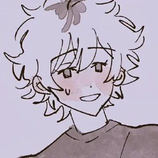 😅 emoji 𝆹𝅥 𝆭  ᴄʀᴜsʜ 𝟷s #𝟸 :: @yanani_n Telegram sticker 15 of 120