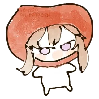 🥺 emoji ✧ ˚｡ 𝐜𝐡𝐢𝐛𝐢 #𝟏 :: @yanani_n Telegram sticker 14 of 120