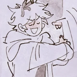 😄 emoji 𝆹𝅥 𝆭  ᴄʀᴜsʜ 𝟷s #𝟸 :: @yanani_n Telegram sticker 11 of 120