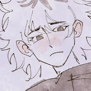 🙁 emoji 𝆹𝅥 𝆭  ᴄʀᴜsʜ 𝟷s #𝟷 :: @yanani_n Telegram sticker 23 of 120