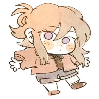 😯 emoji ✧ ˚｡ 𝐜𝐡𝐢𝐛𝐢 #𝟏 :: @yanani_n Telegram sticker 8 of 120