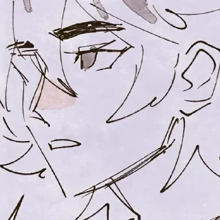 😒 emoji 𝆹𝅥 𝆭  ᴄʀᴜsʜ 𝟷s #𝟷 :: @yanani_n Telegram sticker 14 of 120