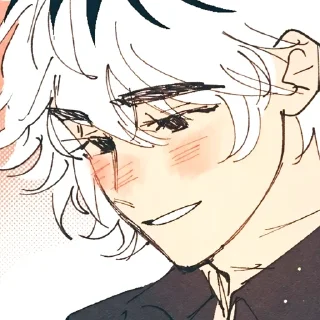 Sticker from 𝆹𝅥 𝆭  ᴄʀᴜsʜ 𝟹s #𝟷 :: @yanani_n