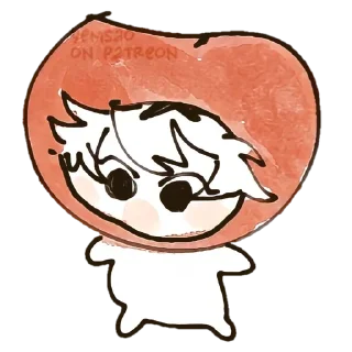 🥺 emoji ✧ ˚｡ 𝐜𝐡𝐢𝐛𝐢 #𝟏 :: @yanani_n Telegram sticker 13 of 120