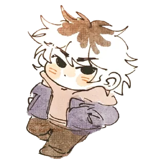 😒 emoji ✧ ˚｡ 𝐜𝐡𝐢𝐛𝐢 #𝟏 :: @yanani_n Telegram sticker 9 of 120