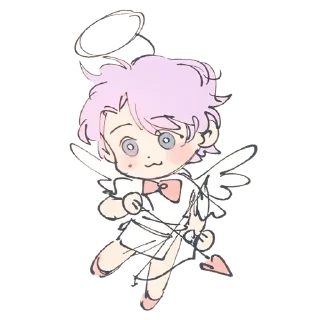 😇 emoji ✧ ˚｡ 𝐜𝐡𝐢𝐛𝐢 #𝟏 :: @yanani_n Telegram sticker 6 of 120