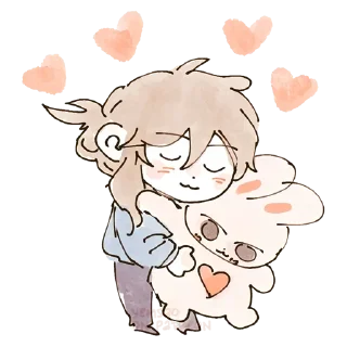 🧸 emoji ✧ ˚｡ 𝐜𝐡𝐢𝐛𝐢 #𝟏 :: @yanani_n Telegram sticker 19 of 120