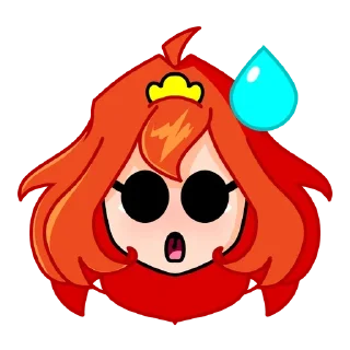 😰 emoji Bloom Pins @olimychd Telegram sticker 16 of 16