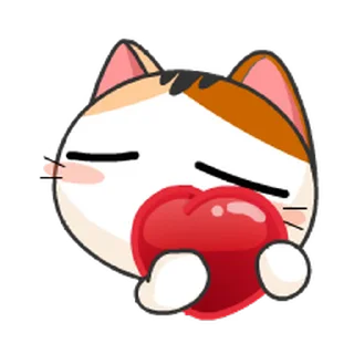 ❤️ emoji Gojill The Meow @TgSticker Emoji Telegram sticker 22 of 120